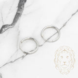 Hoops - Argent poli 2mm X 20mm - BOS250