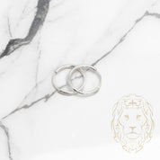 Hoops - Argent poli 2mm X 20mm - BOS250