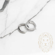 Hoops - Argent cz 3mm X 11mm - BOS253