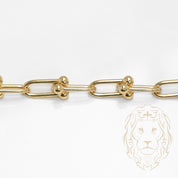 Bracelet - Or 18K jaune Tiff hardwear 7mm - BRG613