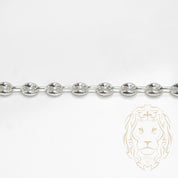 Bracelet - Argent ancre gonflé 6mm - BRS367