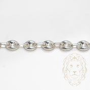 Bracelet - Argent ancre gonflé 9mm - BRS370