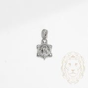 Pendentif - Argent maman tortue pavé de cz - PES251