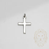 Pendentif - Argent croix poli - PES260