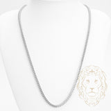 Chaîne - Or 10K blanc franco 3.2mm - CHG816
