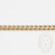 Chaîne - Or 10K jaune cuban link coupe diamant 7.5mm - CHG724