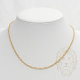 Collier - Or 14K jaune rolo texturé 3.2mm - CHG731