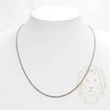 Chaîne - Or 18K blanc torsade 2.2mm - CHG739