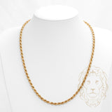 Chaîne - Or 18K jaune torsade 4.8mm - CHG745