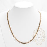 Chaîne - Or 18K jaune cuban link solide 5mm - CHG747