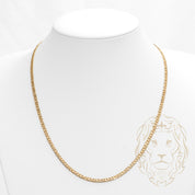 Chaîne - Or 18K jaune marin texturé 3mm - CHG748