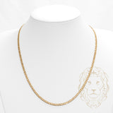 Chaîne - Or 18K jaune marin texturé 3mm - CHG748