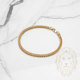 Bracelet - Or 10K jaune franco 3.9mm - BRG623