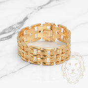 Bracelet - Or 18K jaune panthère 20mm - BRG626
