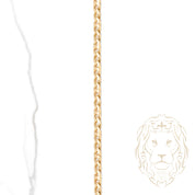 Chaîne - Or 18K jaune marin texturé 3mm - CHG748