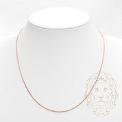 Chaîne - Or 10K rose franco 1mm - CHG758