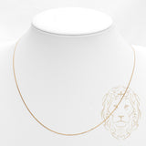 Chain - 10K Yellow Gold Curb 0.8mm - CHG761