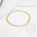 Bracelet - Or 10K jaune marin 5.5mm - BRG653