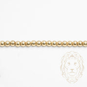 Bracelet - Or 10K jaune perles polies 4mm - BRG646