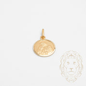 Pendentif - Or 10K jaune médaillon première communion - PEG745