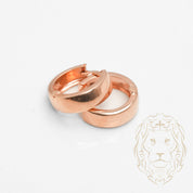 Hoops - Or 10K rose poli 5mm X 11mm - BOG870