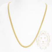 Chaîne - Or 10K jaune cuban link 4.3mm - CHG840
