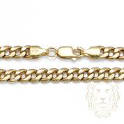 Chaîne - Or 10K jaune cuban link 4.5mm - CHG755