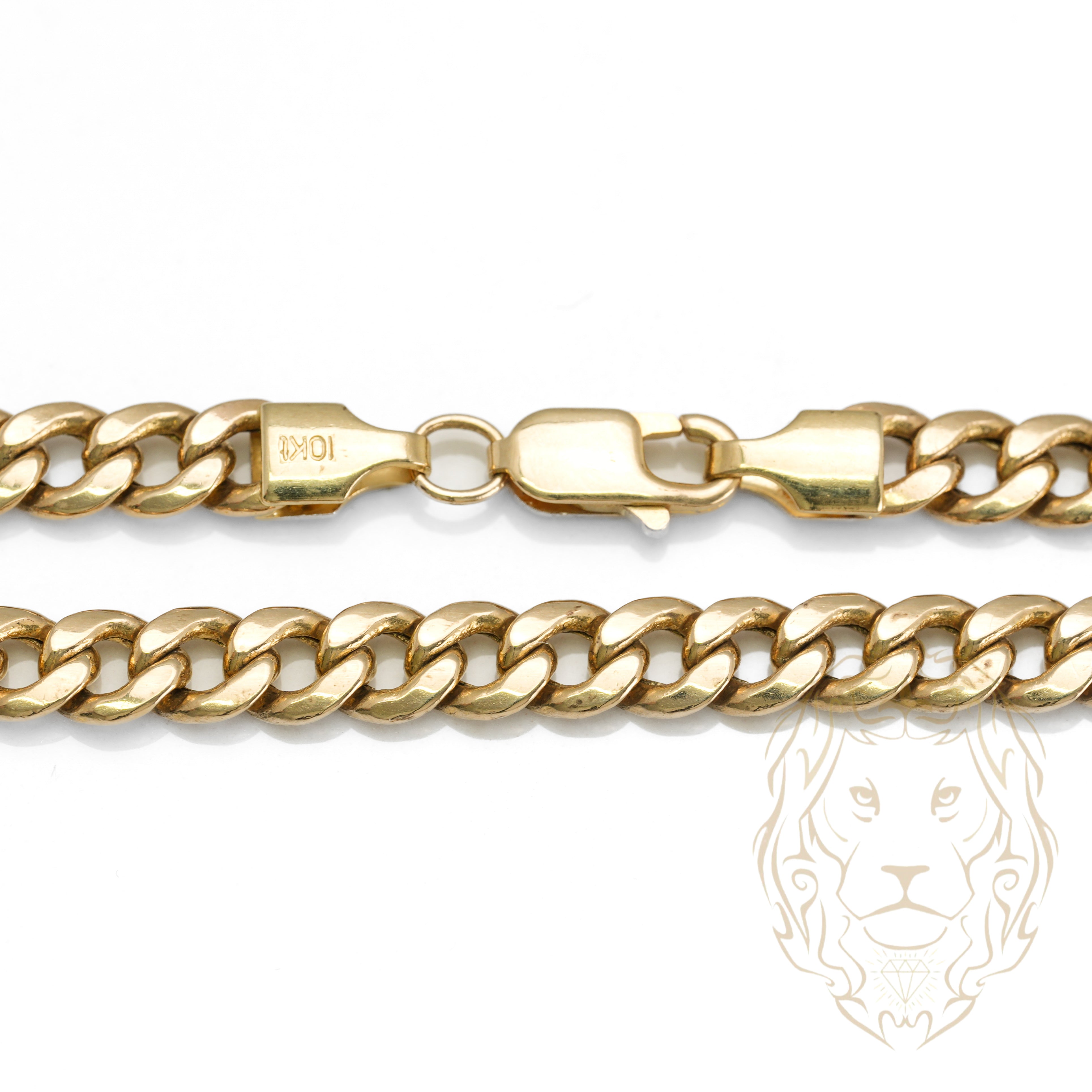 Chaîne - Or 10K jaune cuban link 4.5mm - CHG755
