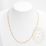 Chaîne - Or 10K jaune figaro 3.7mm - CHG900