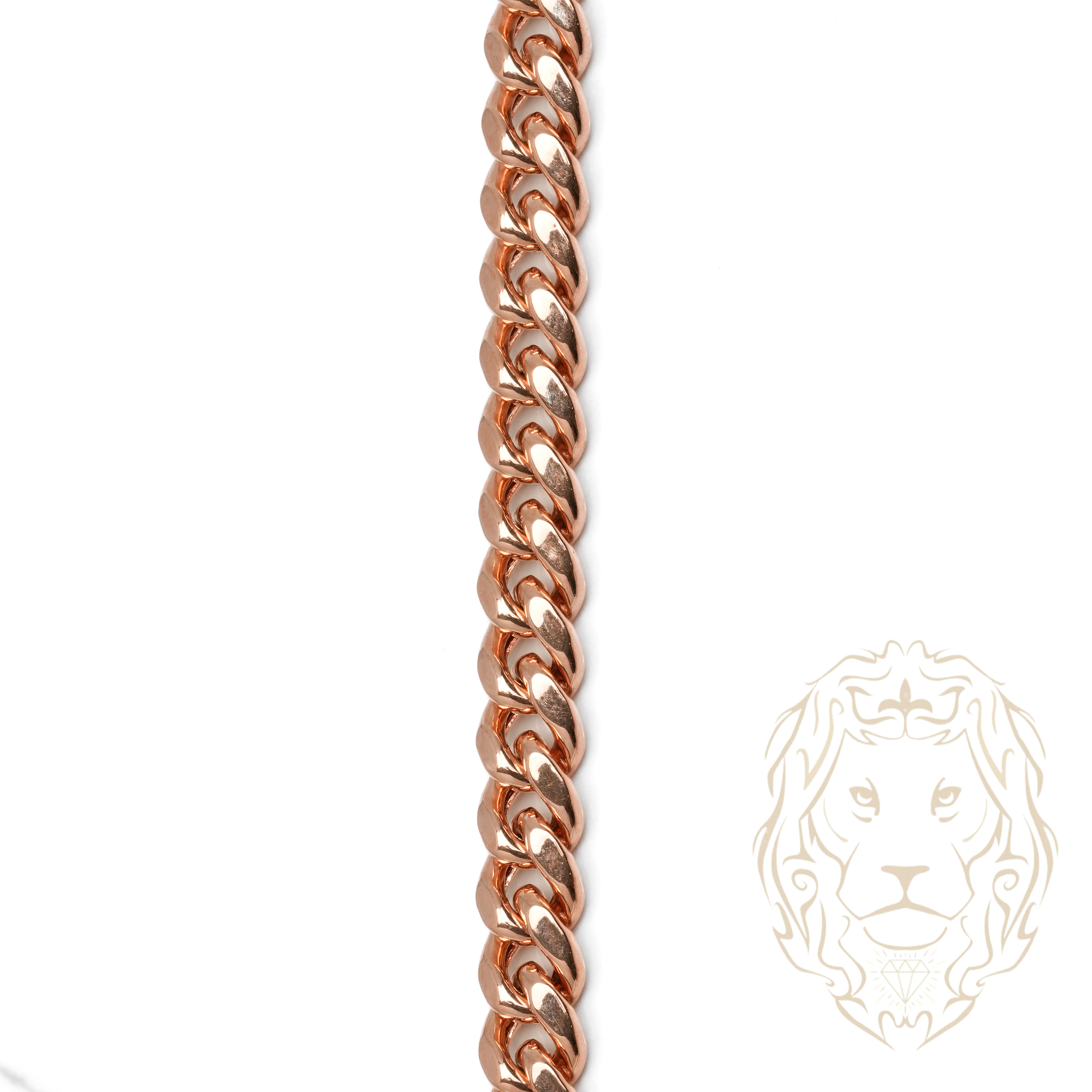 Chaîne - Or 10K rose cuban link 6.7mm - CHG773