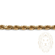 Bracelet - Or 10K jaune torsade solide 4.8mm - BRG665