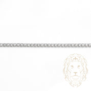 Bracelet - Or 14K blanc mini tennis 2.00CT coupe rond brillant 2mm - BRGL021