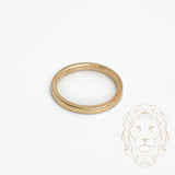 Bague enfant - Or 10K jaune simple 1.5mm - RIG822