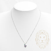 Collier - Argent pendentif raisins en pierres cz - CHS587