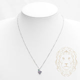 Collier - Argent pendentif raisins en pierres cz - CHS587