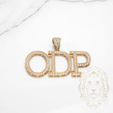 Pendentif Lettres en Diamants Custom - Projet sur mesure – Dépôt