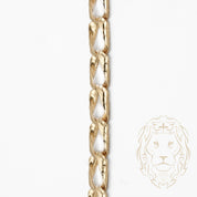 Chaîne - Or 10K jaune gourmette 9mm - CHG754