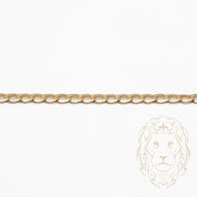 Bracelet - Or 10K jaune curb 4.6mm - BRG635