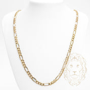 Chaîne - Or 10K jaune figaro 6.5mm - CHG775