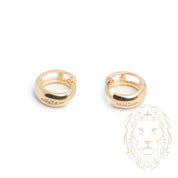 Huggies - Or 10K jaune pierres cz - BOG919