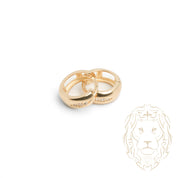 Huggies - Or 10K jaune pierres cz - BOG919