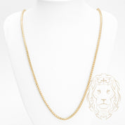 Chaîne - Or 10K jaune franco rond solide 2.7mm - CHG891