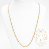 Chaîne - Or 10K jaune franco rond solide 2.7mm - CHG891