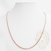 Chaîne - Or 10K rose franco rond solide 2.6mm - CHG786