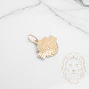 Pendentif - Or 10K jaune logo Harley Davidson - PEG870