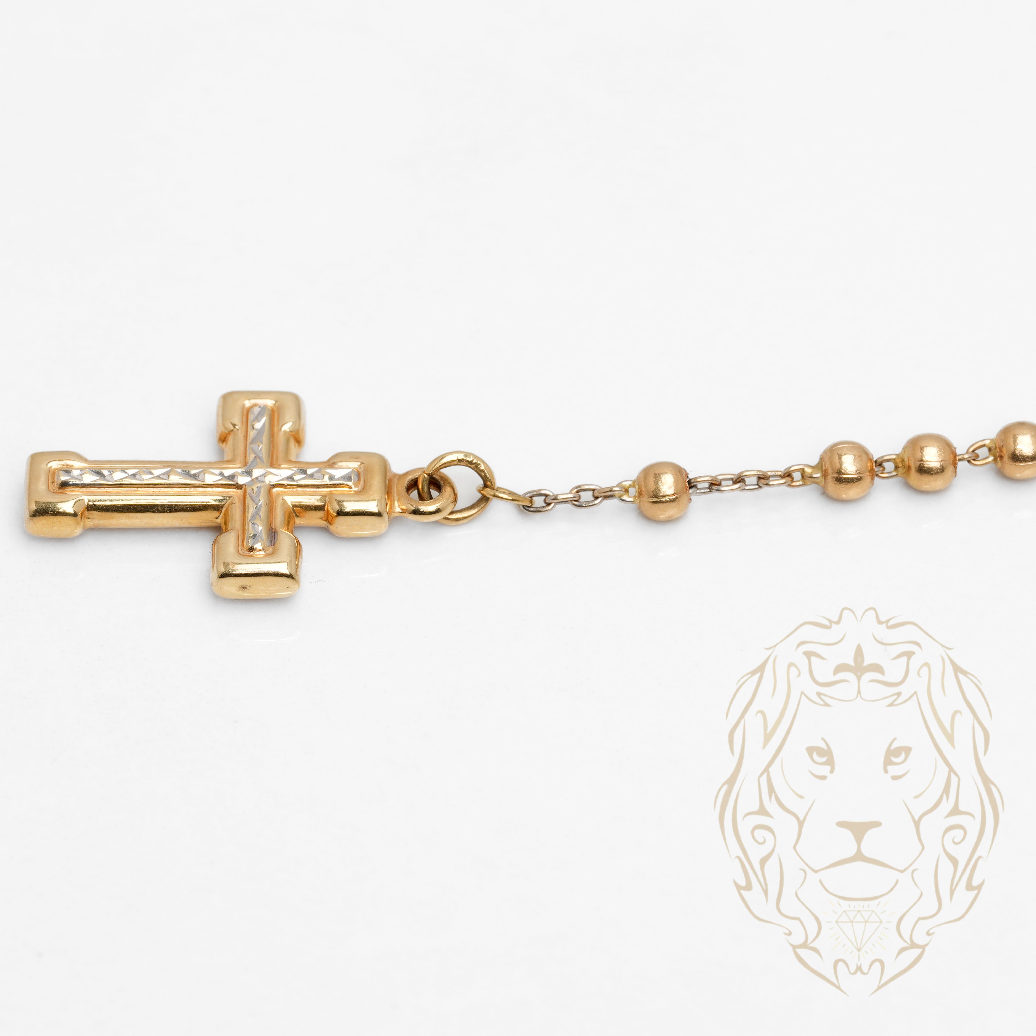 Chapelet - Or 18K jaune perles 3mm - CHG800