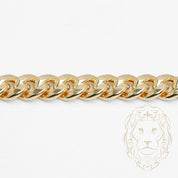Bracelet - Or 10K jaune cuban link 9.4mm - BRG703