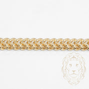 Bracelet - Or 10K jaune franco 6.2mm - BRG709