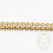 Bracelet - Or 10K jaune franco 7.6mm - BRG711