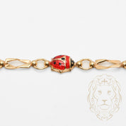 Bracelet - Or 10K jaune coccinelle - BRG739